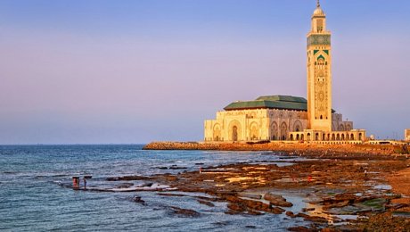 Morocco-Atlantic-Coast-tours-Casablanca-Hassan II Mosque