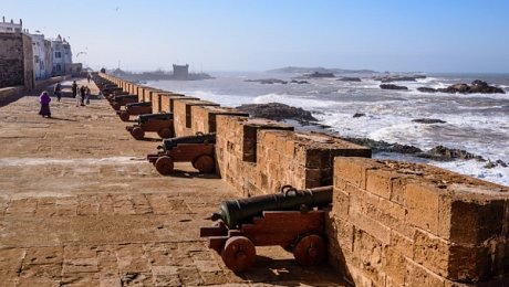 Morocco-adventure-holidays-Essaouira-ramparts-cannons