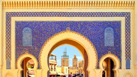 Imperial-Cities-Morocco-tours-Fes-Bab Boujloud