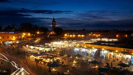 Imperial-Cities-Morocco-tours-Marrakech-Place Jemaa el Fna