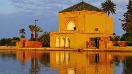 Imperial-Cities-Morocco-tour-Marrakech-Menara Pavilion