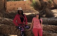 Morocco Desert Holiday clients - Kelsey & Grace