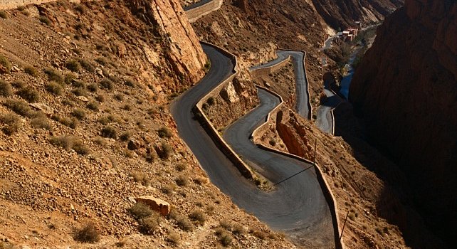 Southern Valleys Morocco tours - Dades Gorge