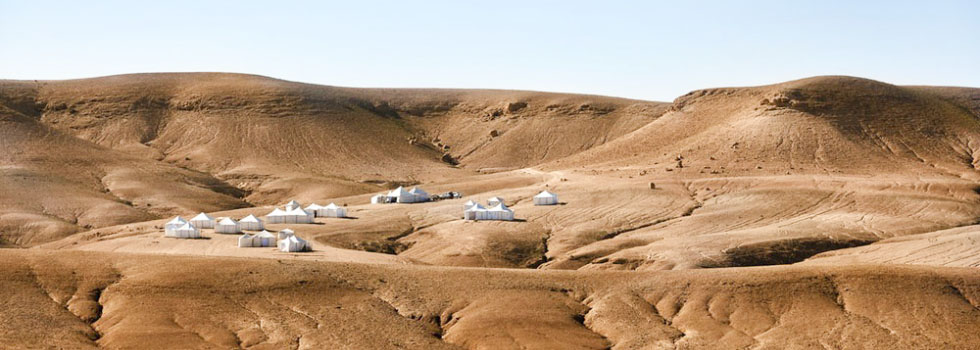 Agafay Desert near Marrakech