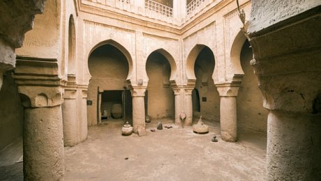 Morocco-adventure-holidays-Tamnougalte-kasbah-interior