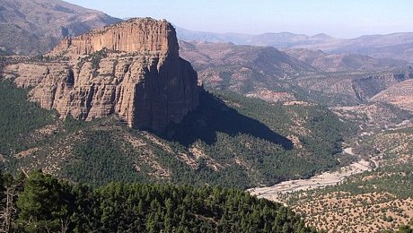 High Atlas Mountains-Cathedral Rock-Morocco-tours