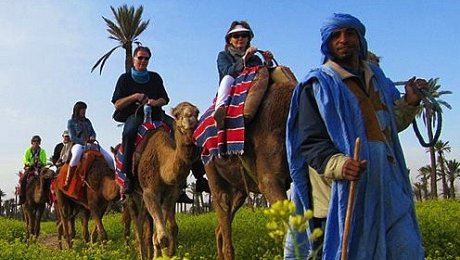 Morocco-adventure-holidays-Marrakech-camel-rides