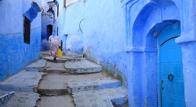 Northern Morocco & Rif Tours - Chefchaouen street