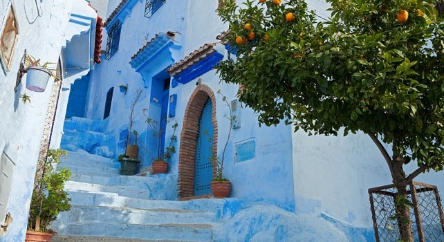 Northern Morocco Tours - Chefchaouen street