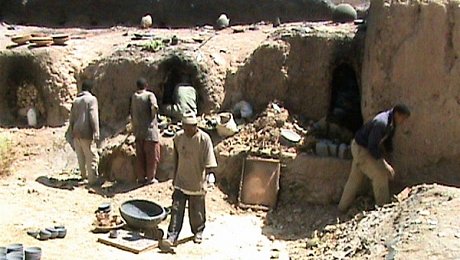 Morocco-pottery-holiday-Tamegroute-kilns