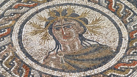 Northern-Morocco-tours-Volubilis mosaic